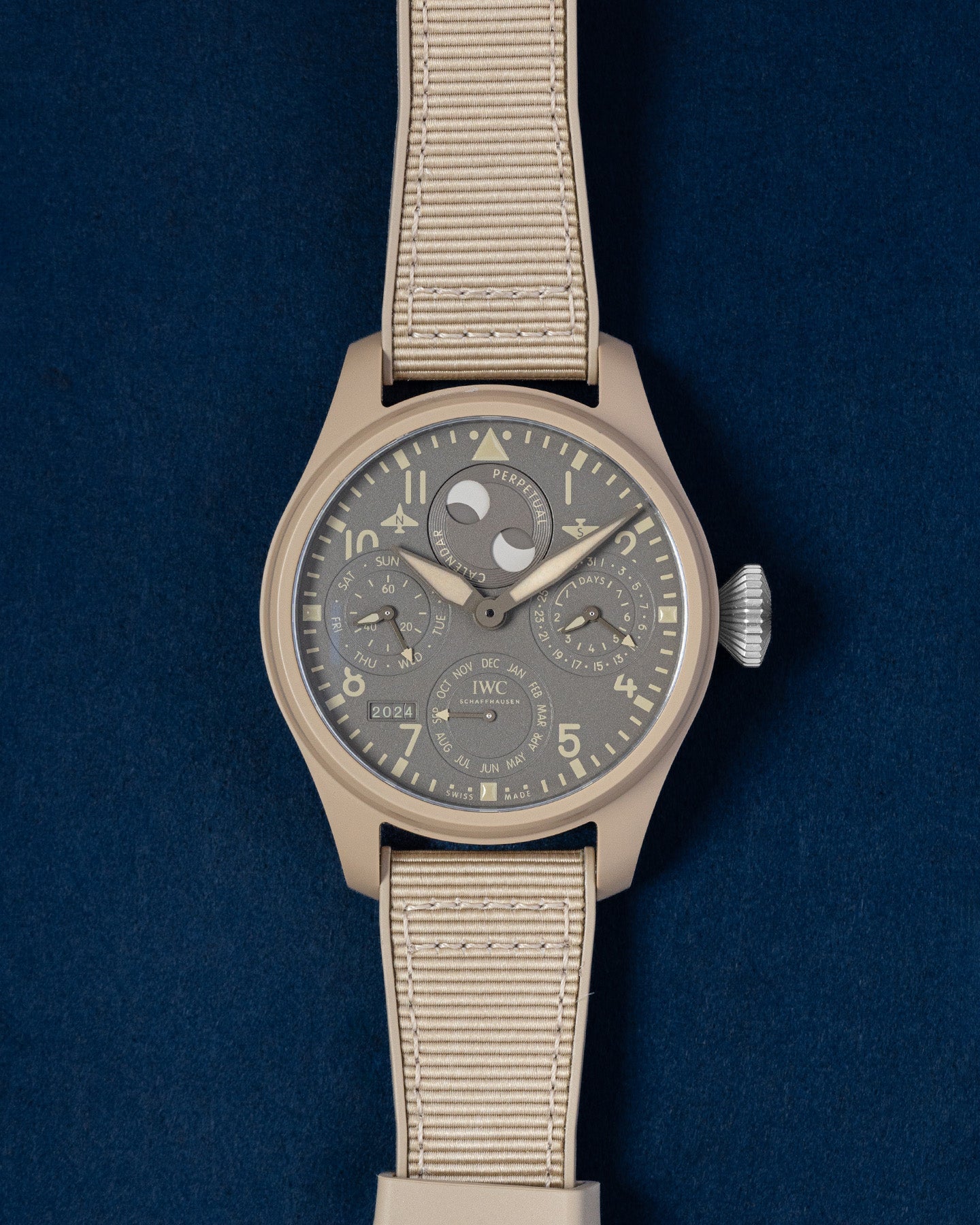 IWC Big Pilot Perpetual Calendar Top Gun "Mojave Desert" IW503004