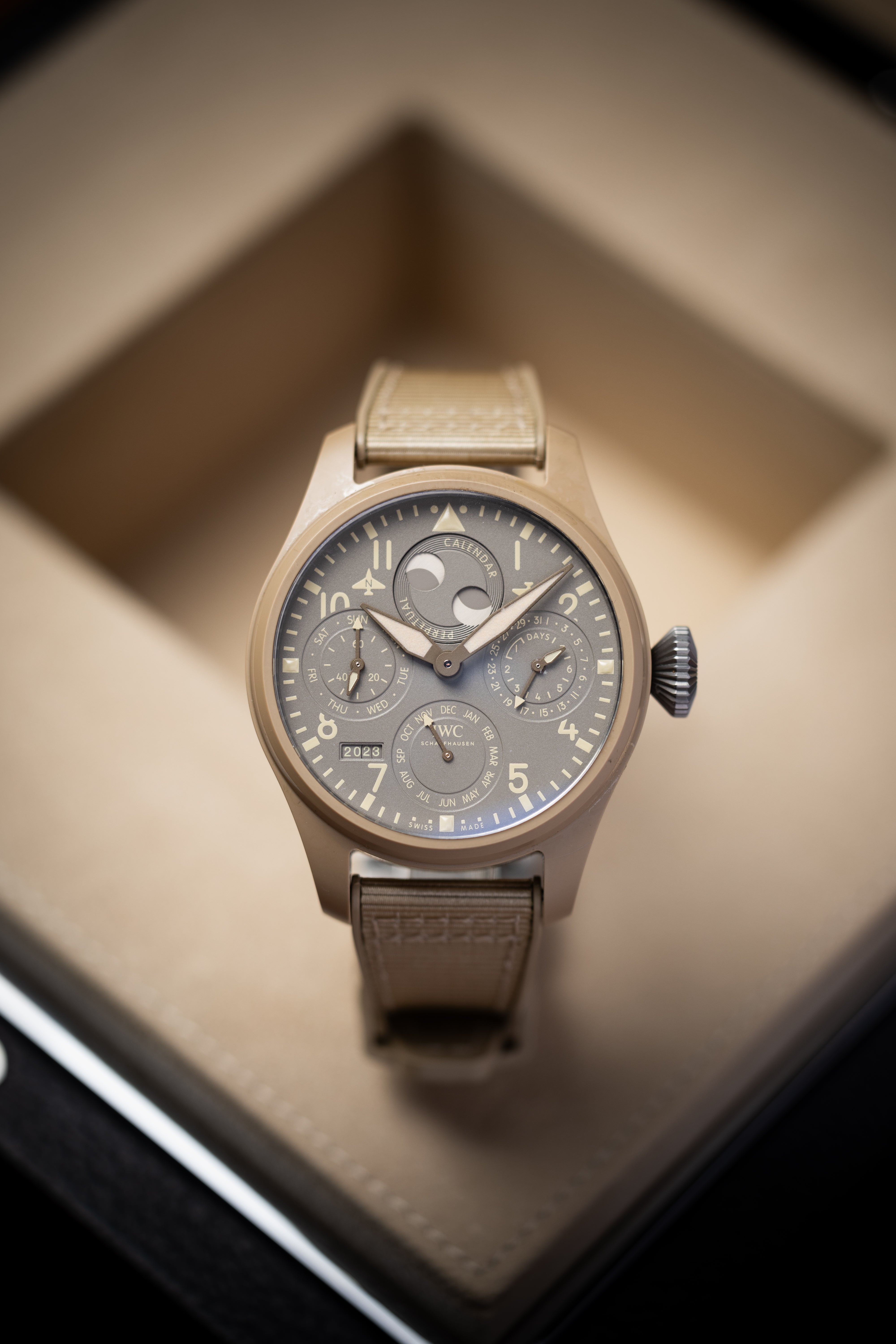 IWC Big Pilot’s Watch Perpetual Calendar Top Gun Edition “mojave Desert” IW503004