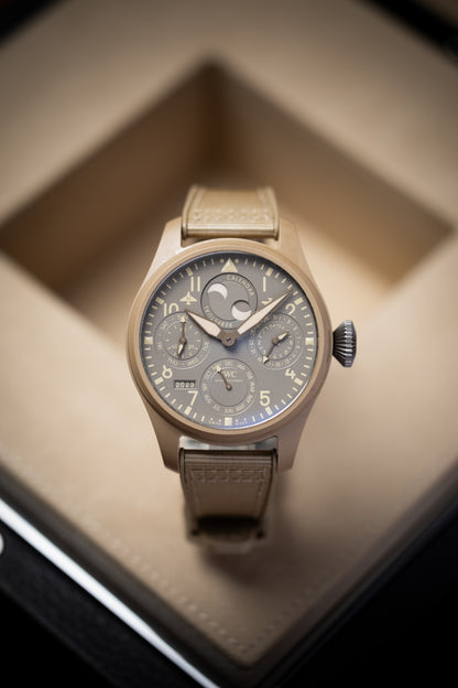 IWC Big Pilot’s Watch Perpetual Calendar Top Gun Edition “mojave Desert” IW503004