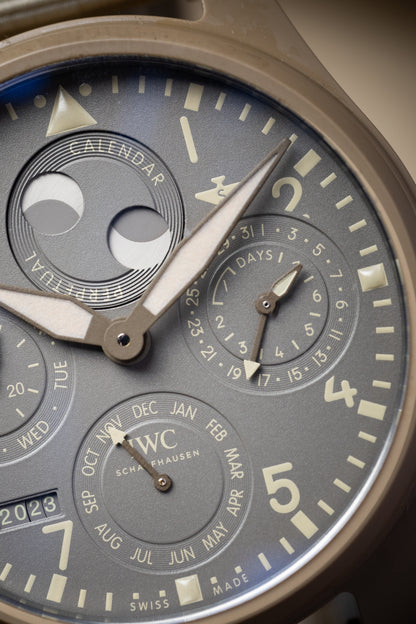 IWC Big Pilot’s Watch Perpetual Calendar Top Gun Edition “mojave Desert” IW503004