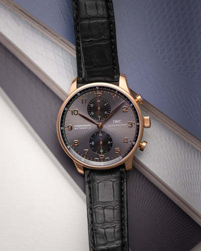 IWC Chronograph Portuguese IW371482 at Grand Caliber | IWC Schaffhausen Dallas