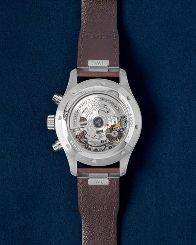 IWC Green Dial Chronograph 43 IW378005 | Grand Caliber Dallas, Texas