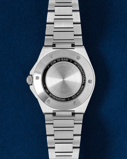 2025 blue dial IWC Ingenieur Automatic 40 IW328907 | Grand Caliber USA