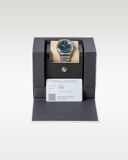 Aqua IWC Ingenieur Automatic 40 IW328903 | Grand Caliber Watches USA