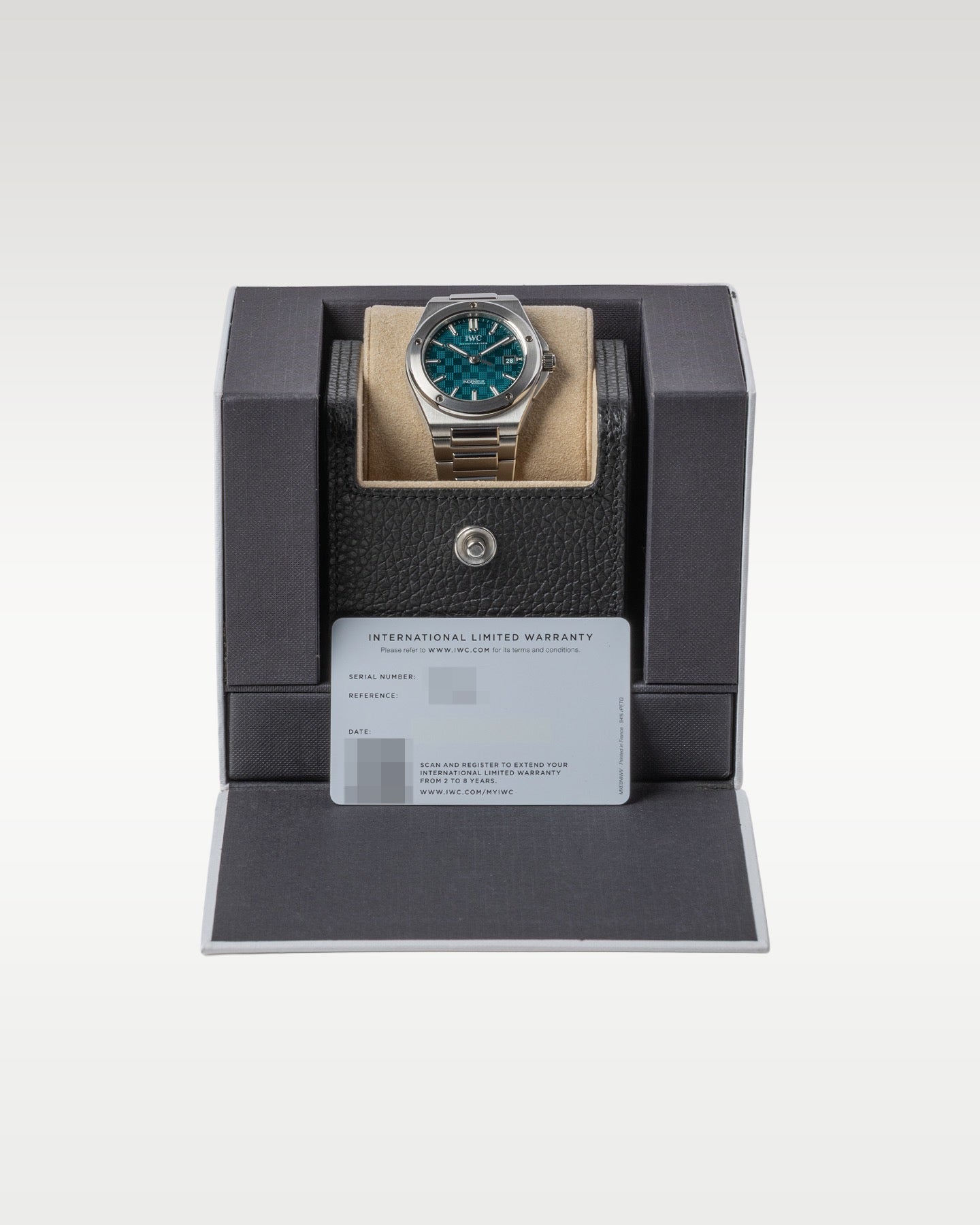 Aqua dial IWC Ingenieur Automatic IW328903 | Grand Caliber Men's Watches