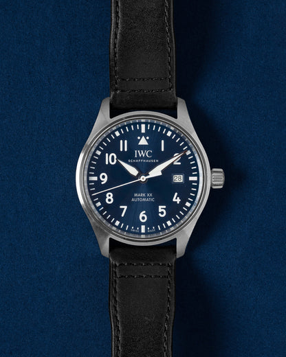 40mm Blue IWC Mark XX IW328203 | Grand Caliber Dallas, Texas