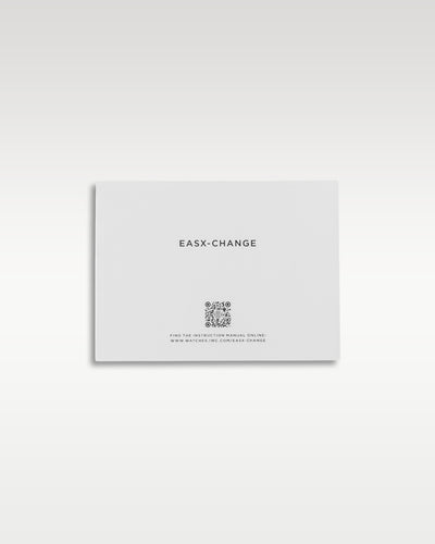 Official white IWC MyIWC welcome card insert with instructions for digital 8-year warranty registration extensions