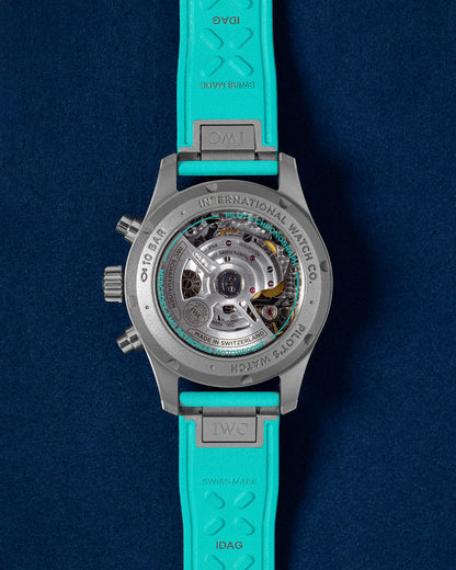 Titanium IWC Pilot Chronograph Petronas AMG F1 IW388108 Watch | Grand Caliber