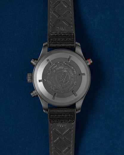 Ceramic IWC Pilot Double Chronograph IW371815 | Grand Caliber Watches