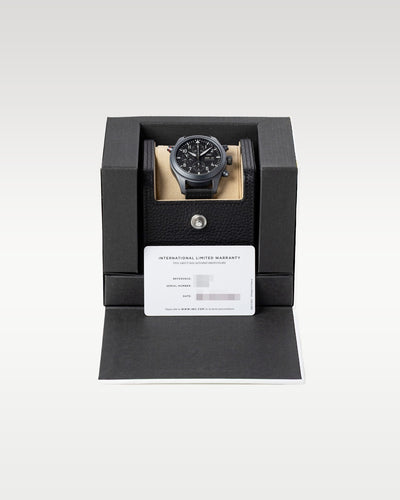 Ceramic IWC Pilot Double Chronograph IW371815 | Grand Caliber Watches
