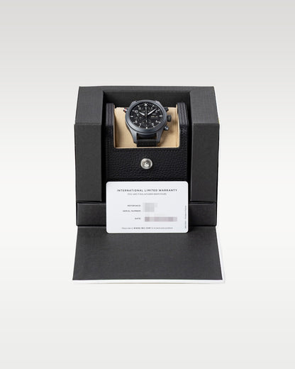 Ceramic IWC Pilot Double Chronograph IW371815 | Grand Caliber Watches