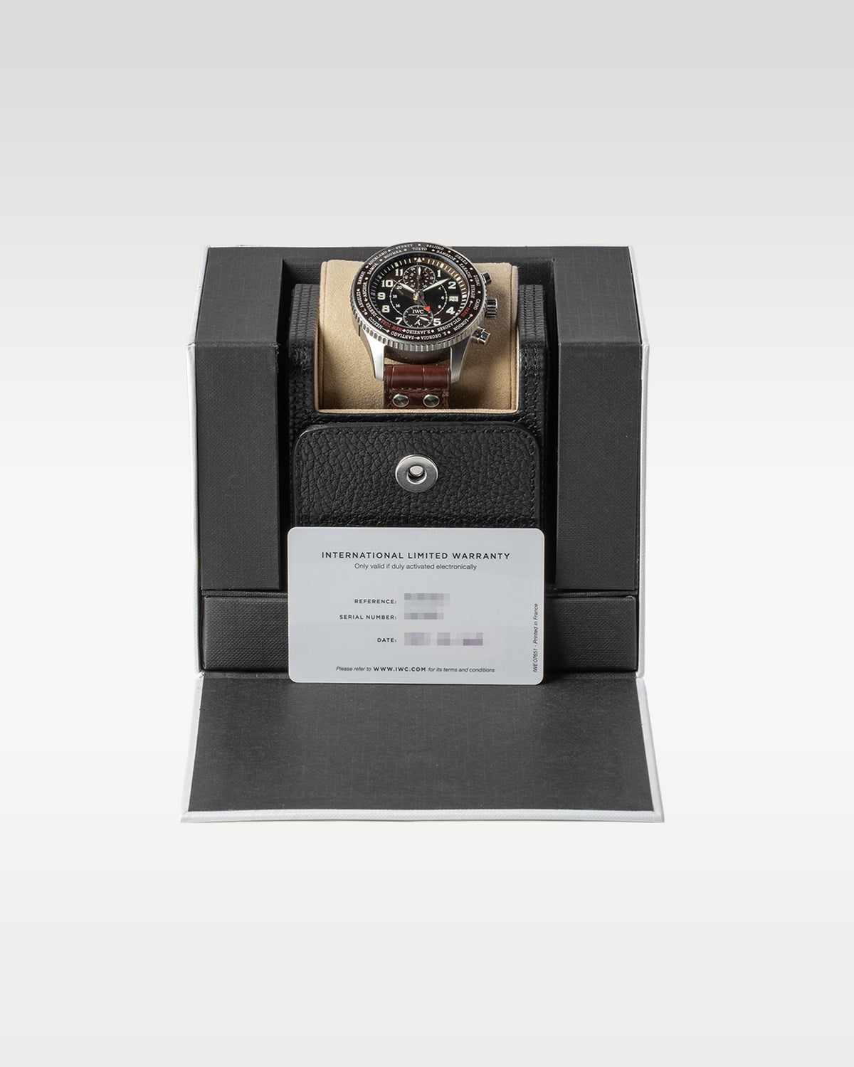 IWC Pilot's Watch Timezoner Chronograph Edition "80 Years Flight To New York" IW395003
