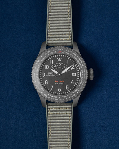 2024 IWC Pilot's Watch Timezoner Top Gun IW395505 Watch | Grand Caliber