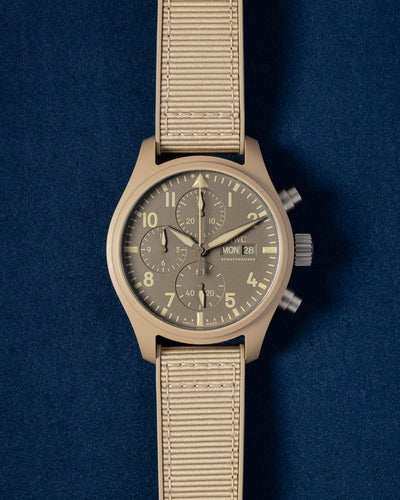 IWC Pilot's Watch Top Gun Mojave Desert IW389402 Sand Watch | Grand Caliber