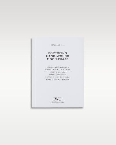 IWC, Portofino Moon Phase Edition 150 Years, IW516406, operating instructions booklet