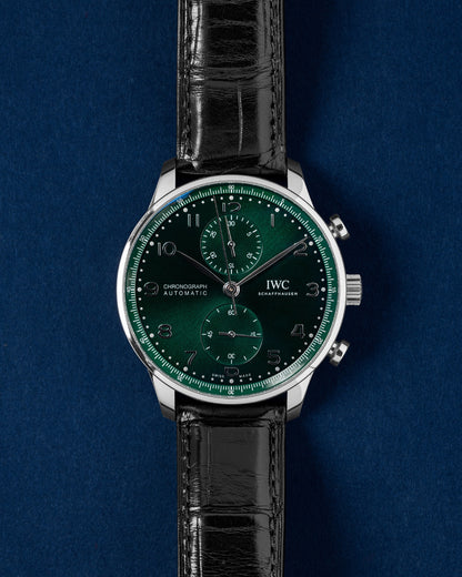 IWC Portugieser Chronograph Green IW371615