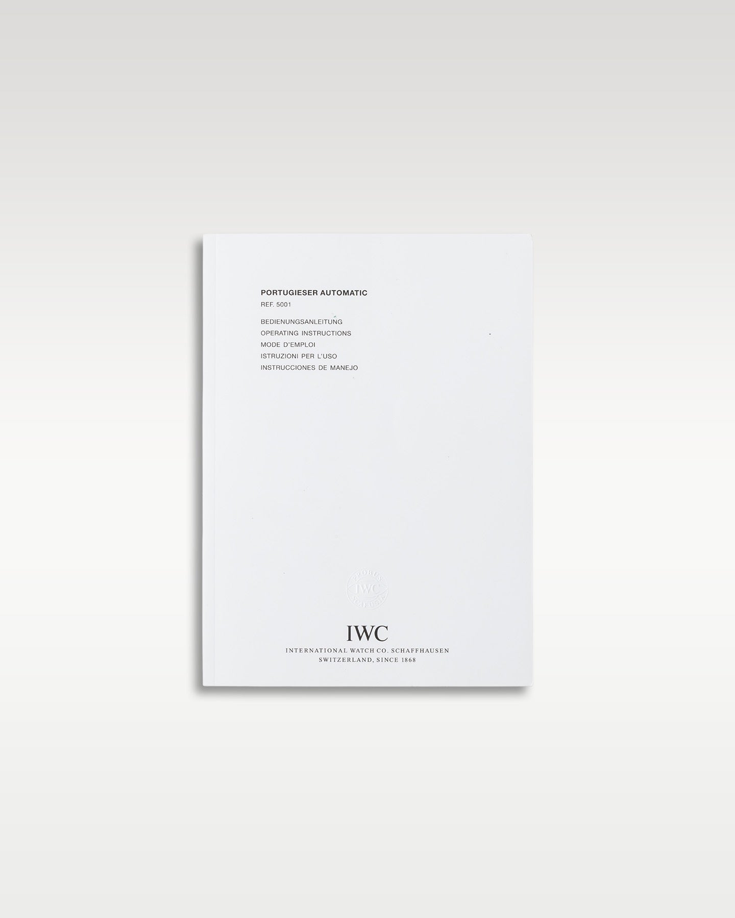 2008 Black IWC Portuguese Automatic IW500109 | Grand Caliber Watches