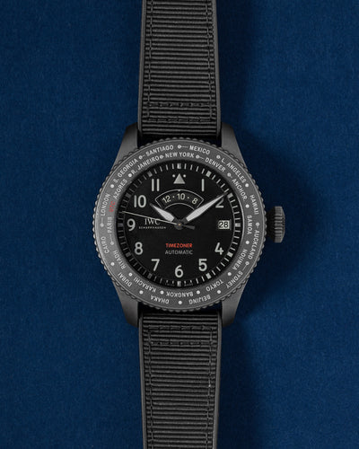 Ceramic IWC Timezoner Top Gun Pilot 46 IW395505 | Grand Caliber Near You