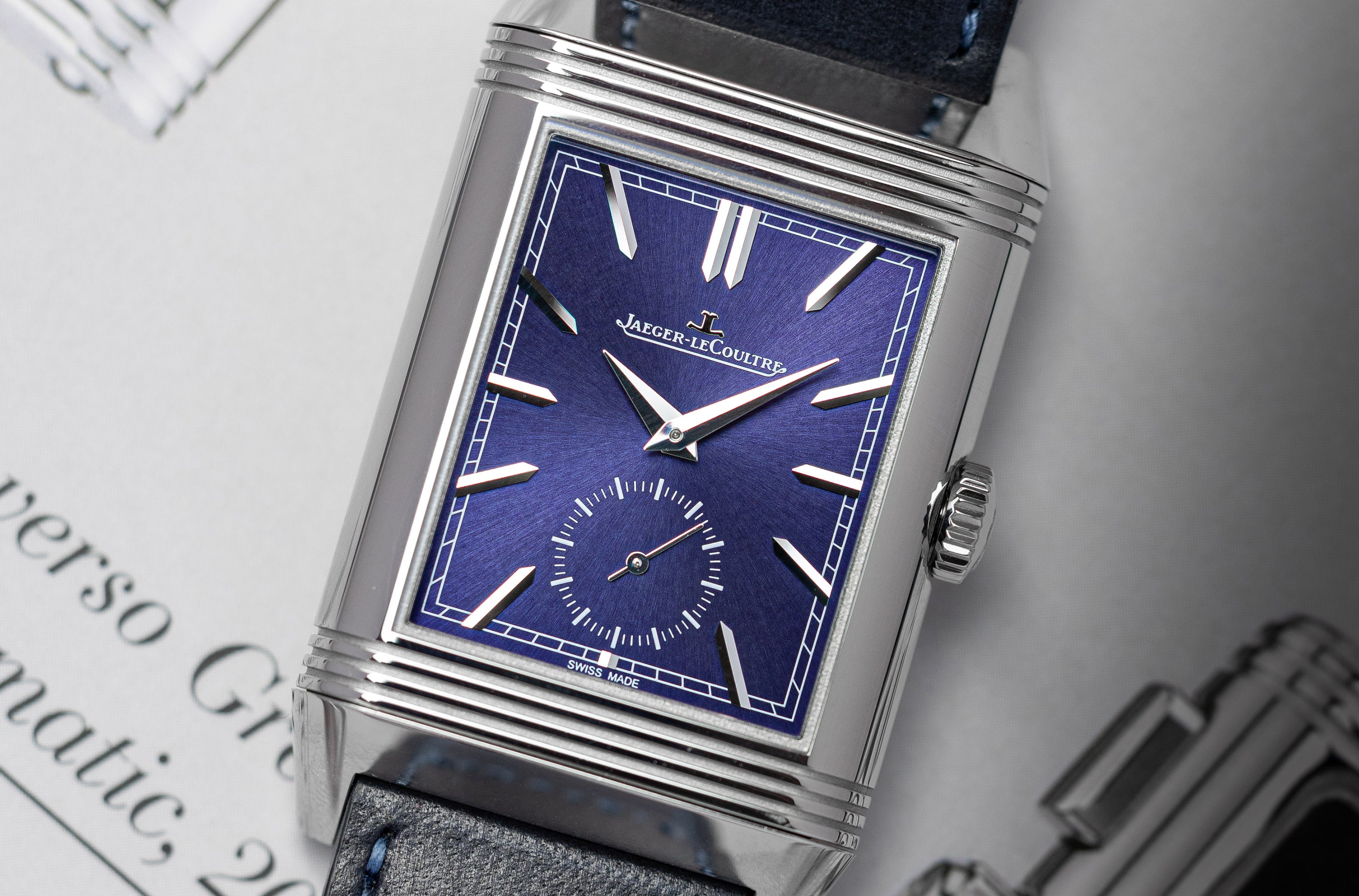 Jaeger-LeCoultre Reverso Monoface 250.5.86 | JLC Watches – Grand
