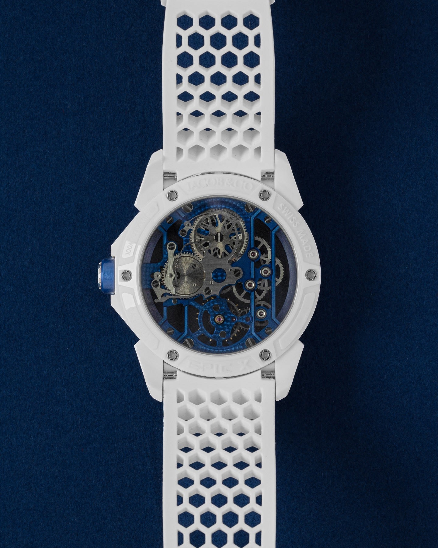 ジェイク　comeback Jacob & Co. Epic X Ceramic Skeleton EX115.95.AD.AA.A – Grand Caliber
