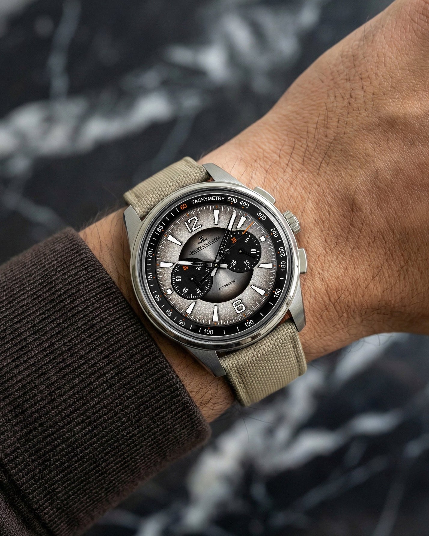 Gray Jaeger-LeCoultre Polaris Chronograph Q902843J | Grand Caliber