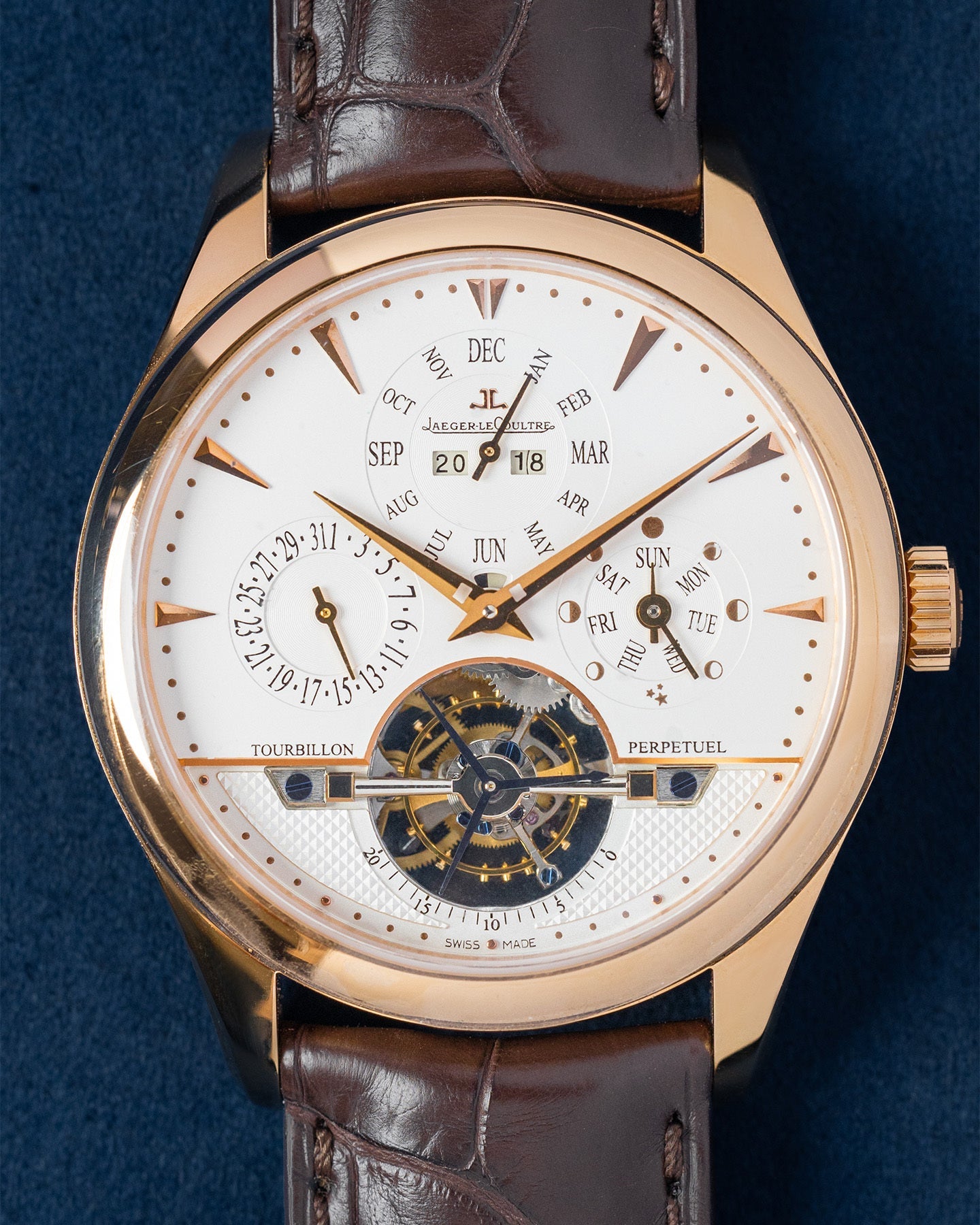 Jaeger-LeCoultre Grand Master Tradition Tourbillon Quantieme Q500242A