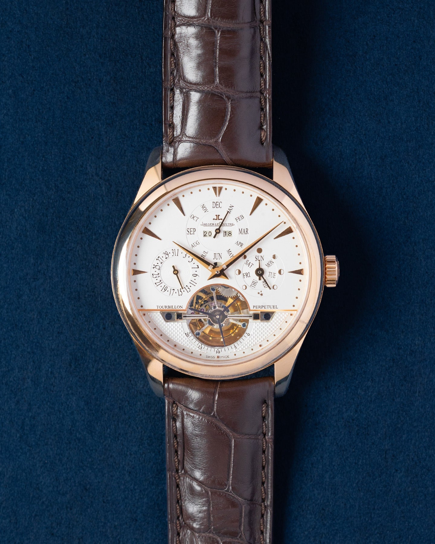 Jaeger-LeCoultre Grand Master Tradition Tourbillon Quantieme Q500242A
