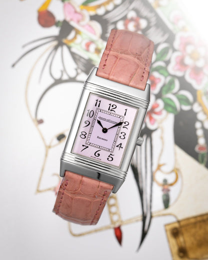 Pink Womens Jaeger-LeCoultre Reverso Classique 250.8.08 | Grand Caliber Dallas, Texas