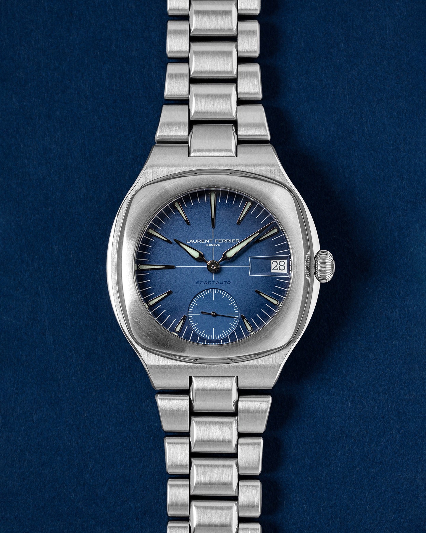 Laurent Ferrier Sport Auto Blue Titanium | Grand Caliber Texas