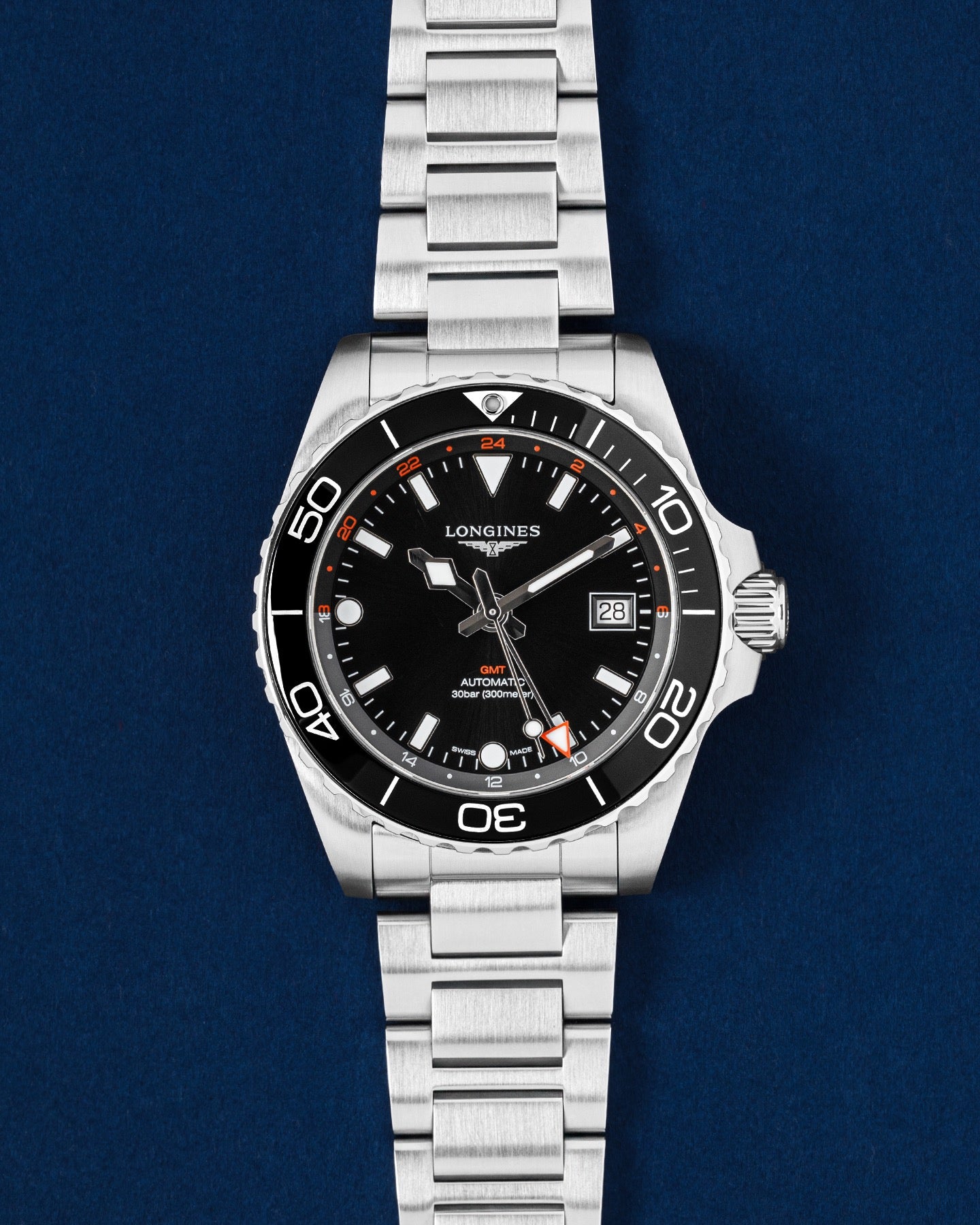 Longines Hydroconquest GMT L3.790.4.56.6