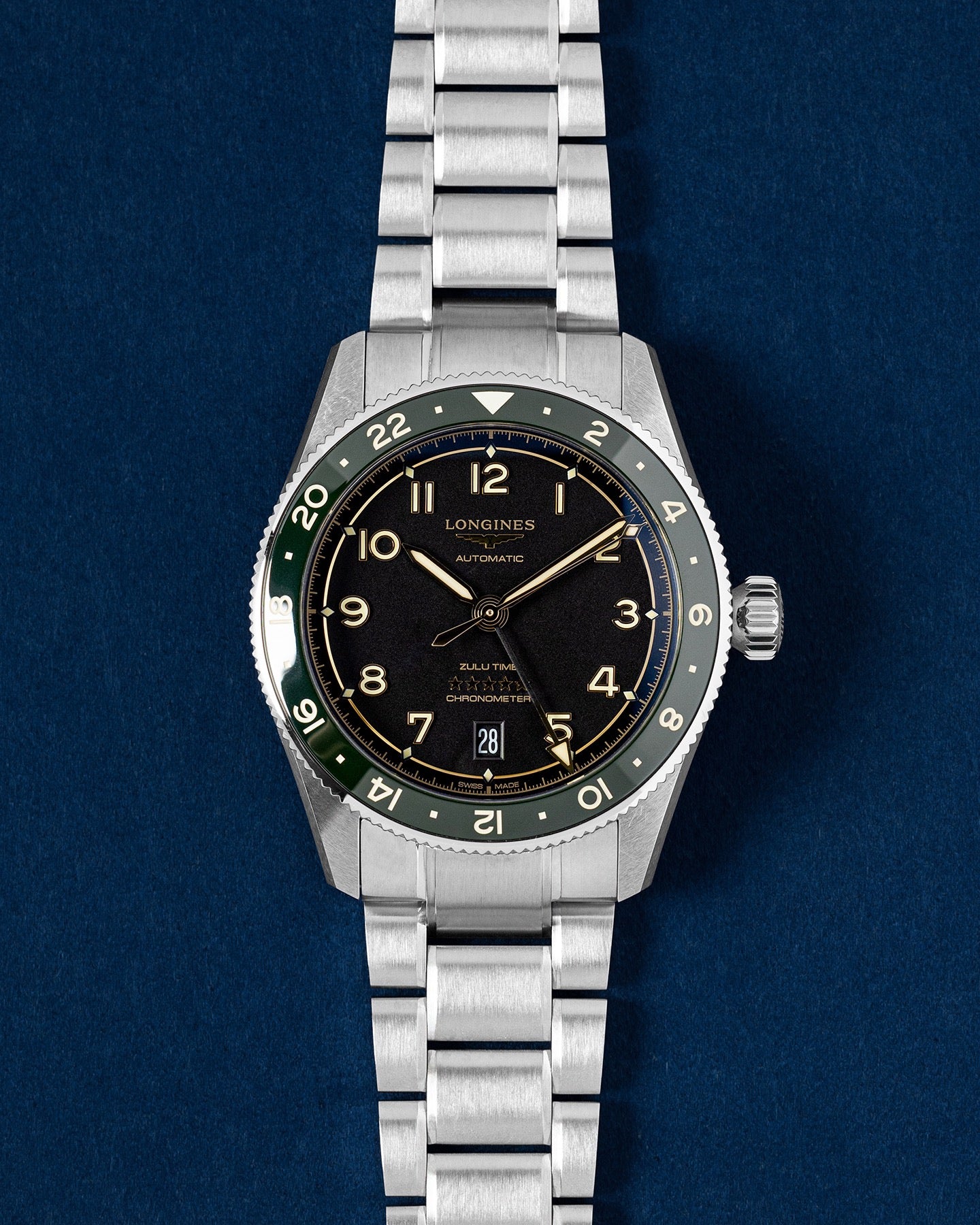 Longines Spirit Zulu Time Automatic 39mm L3.802.4.63.6