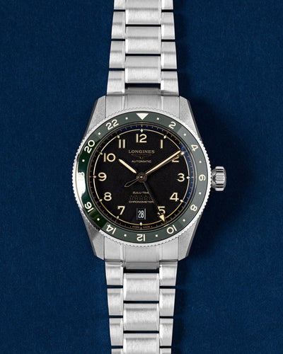 Longines Spirit Zulu Time L3.802.4.63.6 39 | Grand Caliber Mens Watches
