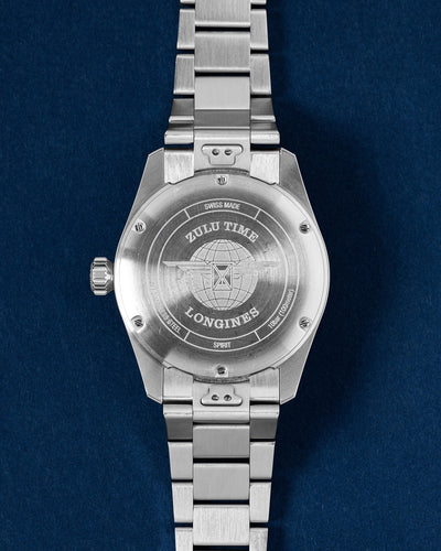 Longines Spirit Zulu Time L3.802.4.63.6 39 | Grand Caliber Mens Watches