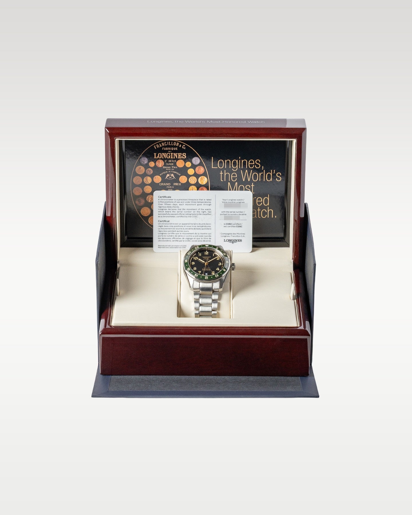 Longines Spirit Zulu Time Automatic 39mm L3.802.4.63.6