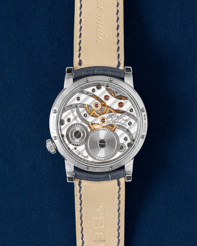 Vert d'eau dial MB&F Legacy Machine 101 LM101 | Grand Caliber Watches DFW