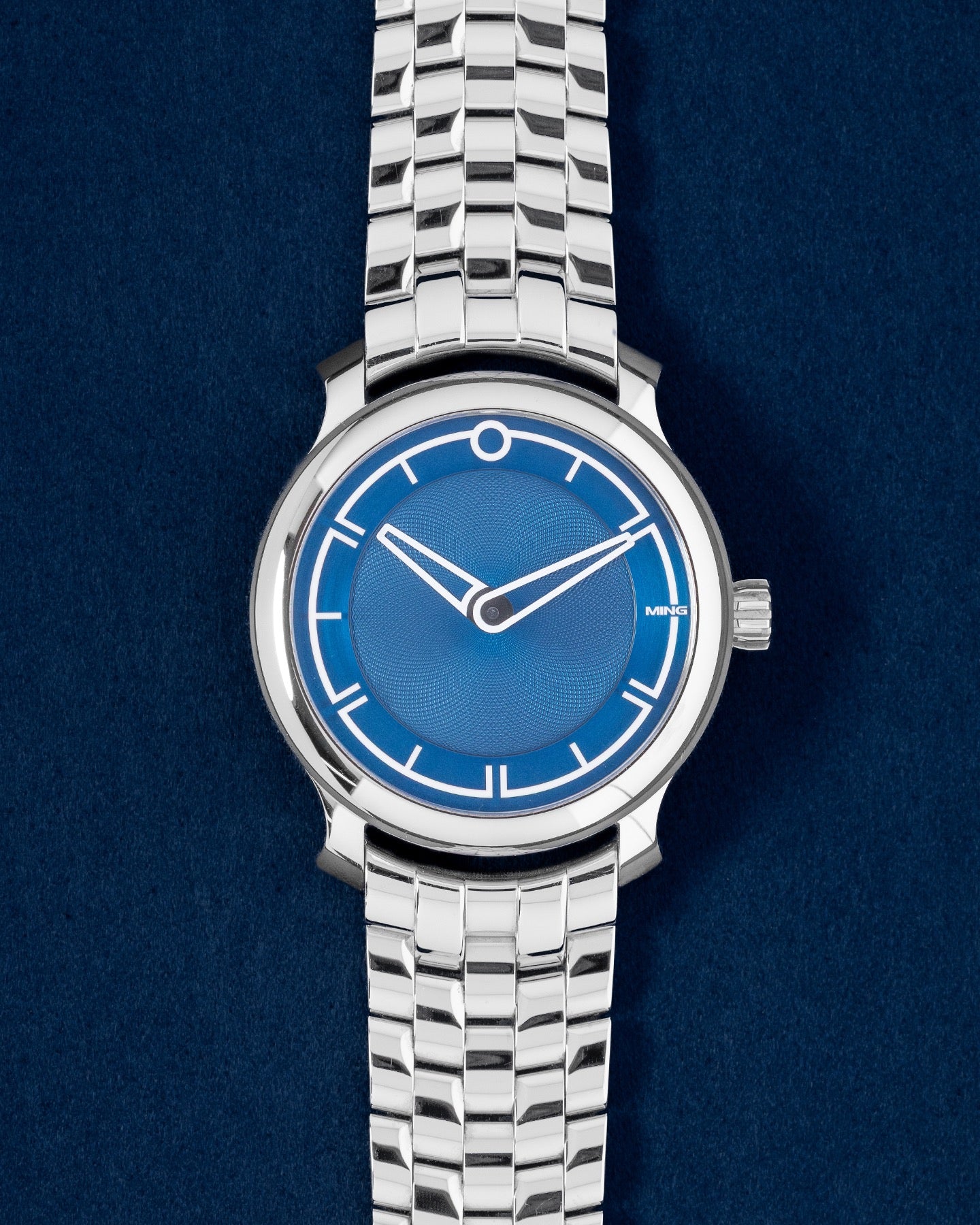 Steel Blue 38mm Ming 17.09 | Grand Caliber Dallas, Texas