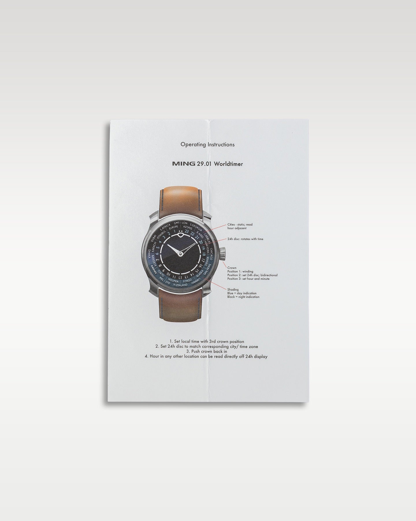 New Titanium Ming 29.01 World Timer | Grand Caliber Dallas, Texas