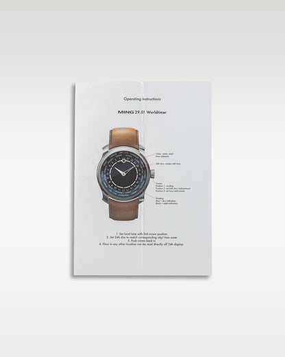 New Titanium Ming 29.01 World Timer | Grand Caliber Dallas, Texas