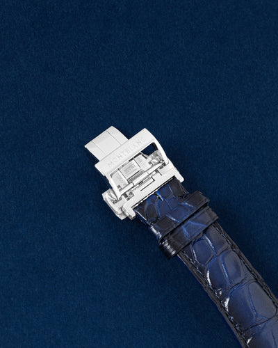 blue Montblanc Star Legacy Moonphase 129630 | Grand Caliber Dallas