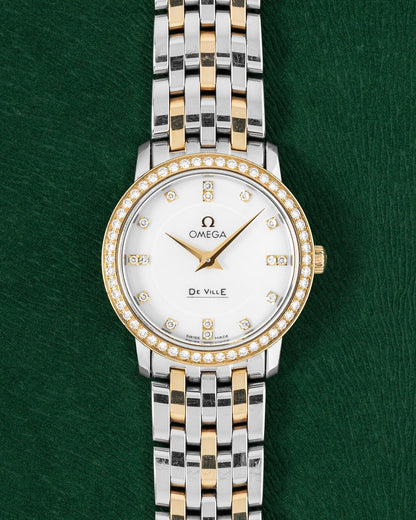 MOP Dial Omega De Ville Prestige 22 4375.75.00 | Grand Caliber Watches