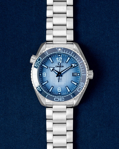 Summer Blue Omega Planet Ocean 215.30.40.20.03.002 | Grand Caliber Dallas, Texas