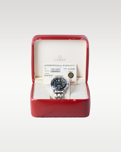 1998 Blue Omega Seamaster 196.1523 | Grand Caliber Watches