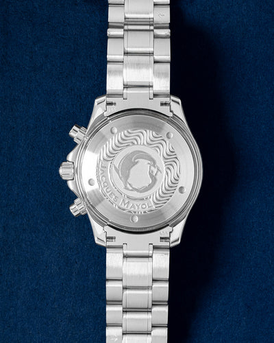 Stainless Steel 42mm Jacques Mayol Omega Seamaster Apnea 2595 50 00