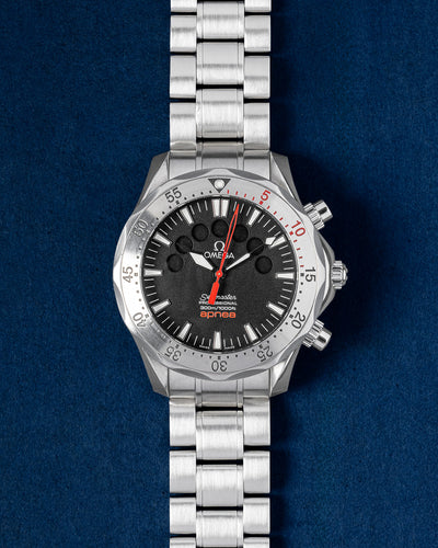 Stainless Steel 42mm Jacques Mayol Omega Seamaster Apnea 2595 50 00