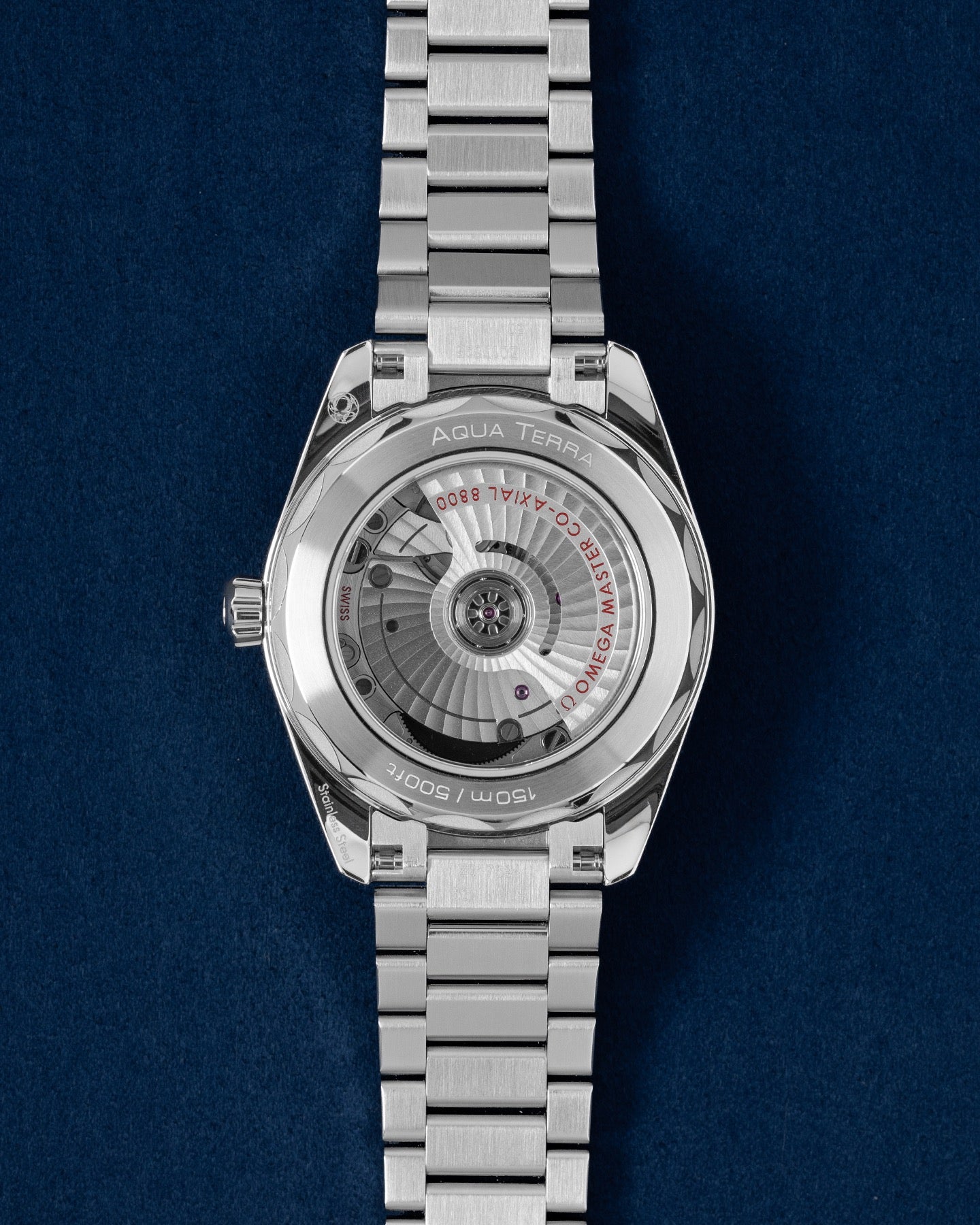 Orange Omega Seamaster Aqua Terra 38 150M | Grand Caliber Dallas, Texas