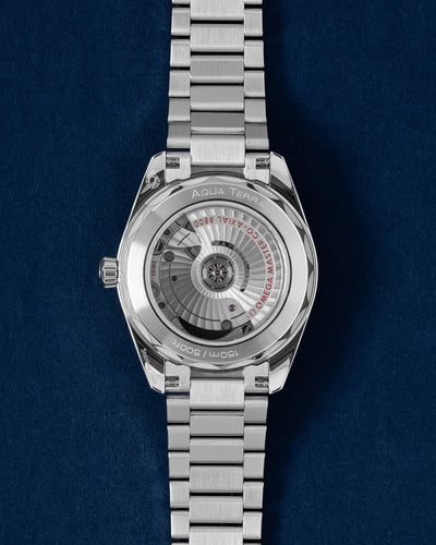 Orange Omega Seamaster Aqua Terra 38 150M | Grand Caliber Dallas, Texas