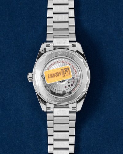 Saffron Omega Seamaster Aqua Terra 150M 220.10.38.20.12.001 | Grand Caliber