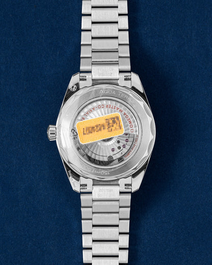 Saffron Omega Seamaster Aqua Terra 150M 220.10.38.20.12.001 | Grand Caliber
