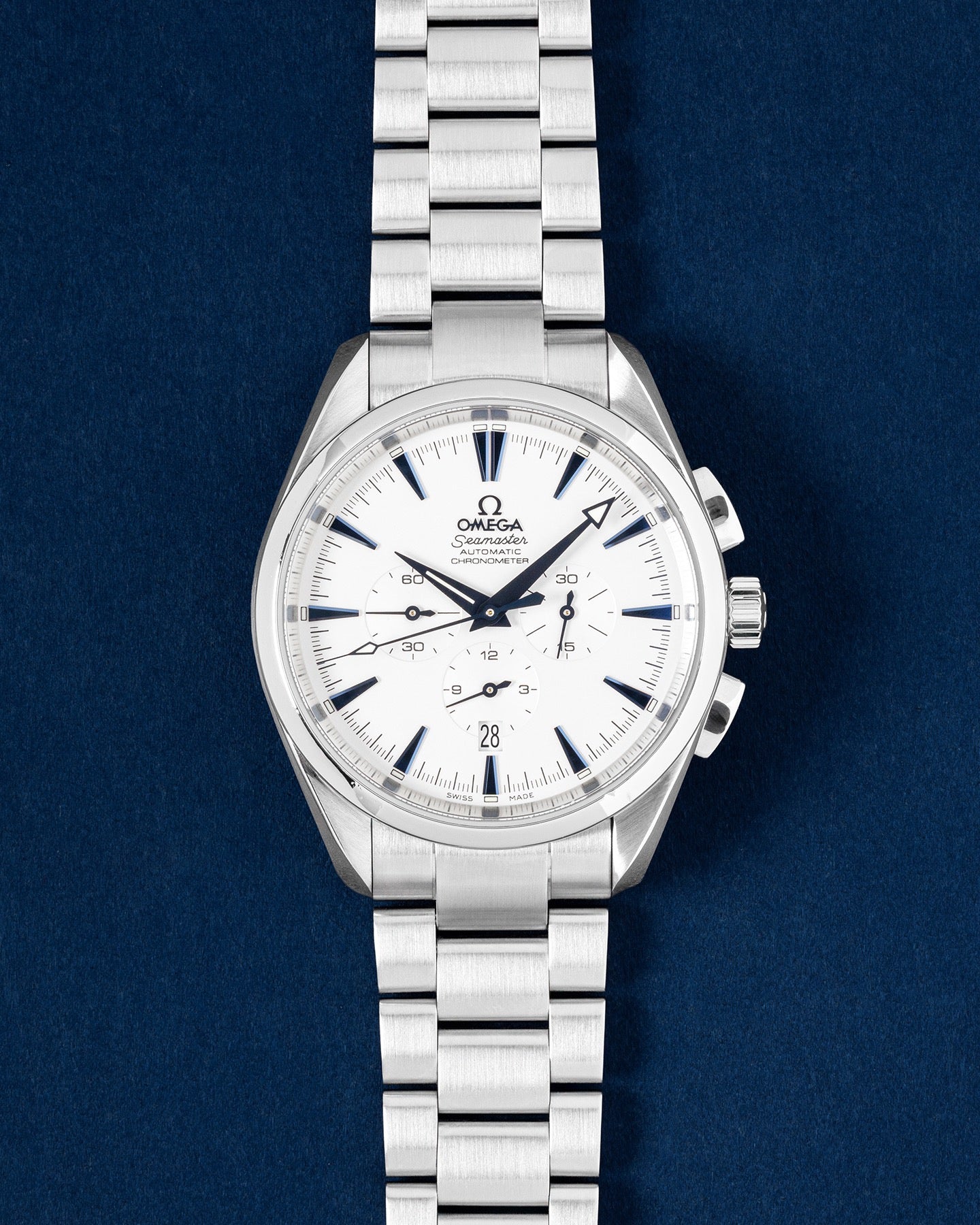 42.4MM Omega Seamaster Aqua Terra 2512.30.00 | Grand Caliber Watches
