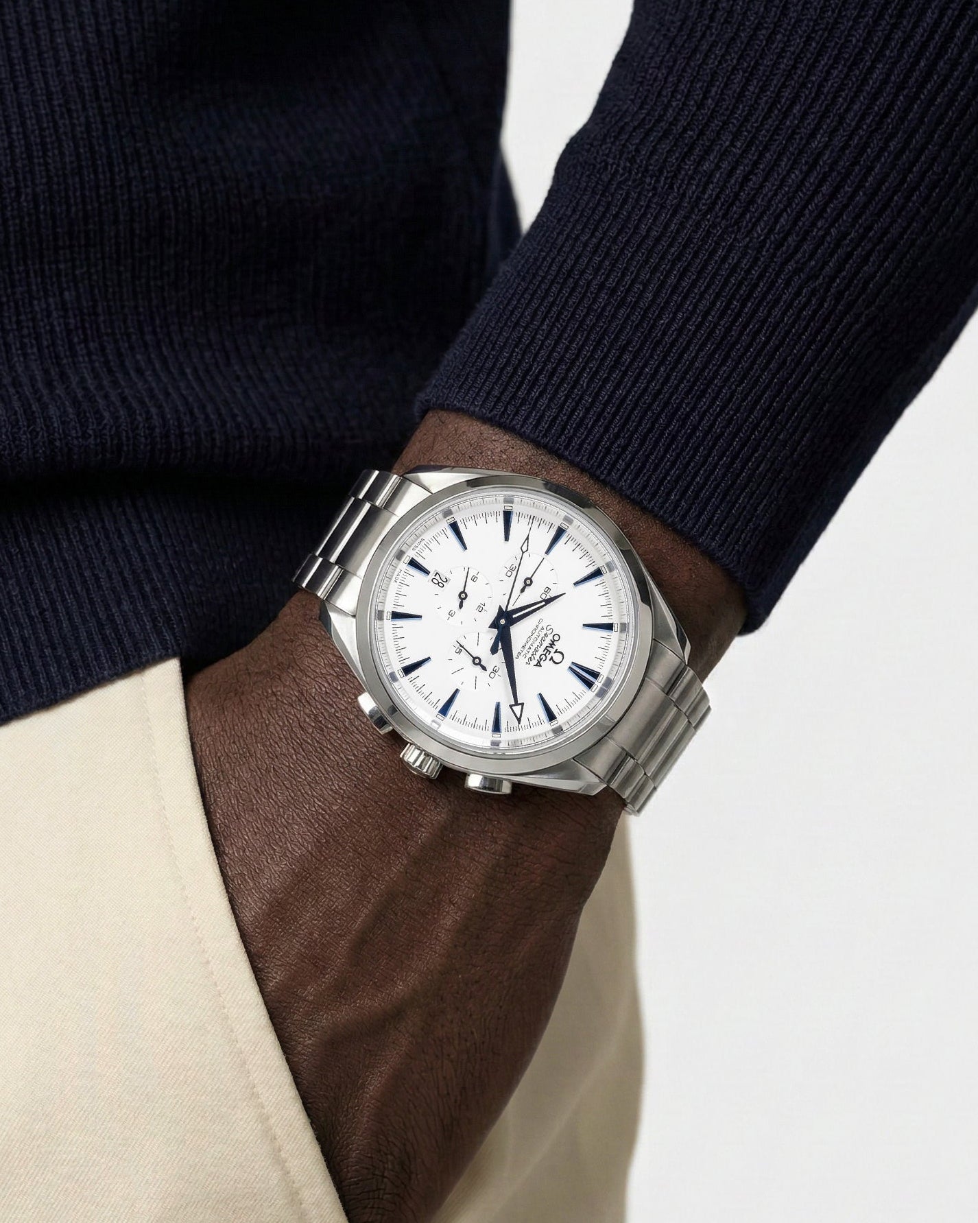 42.4MM Omega Seamaster Aqua Terra 2512.30.00 | Grand Caliber Watches